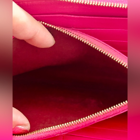 Celine Bicolor Pink/ Tan Continental Wallet - Picture 6 of 14
